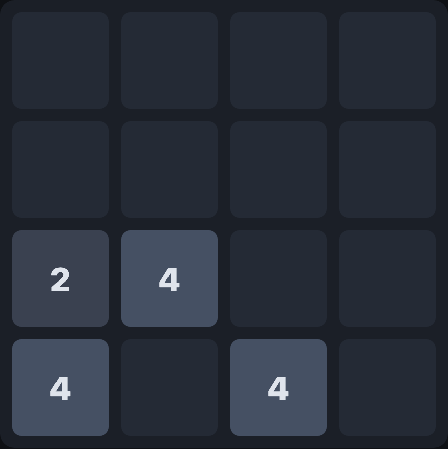 2048, a game built with Amelia&rsquo;s Agent