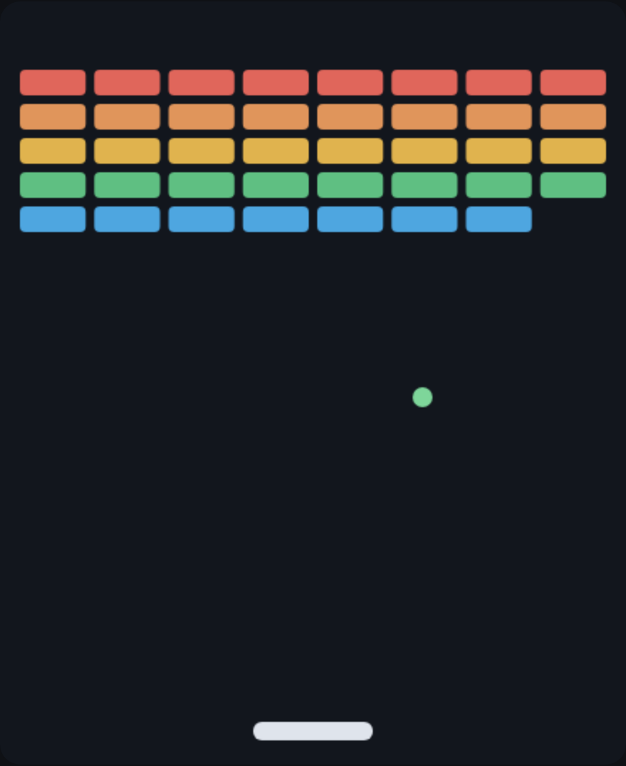 Breakout, a game built with Amelia&rsquo;s Agent